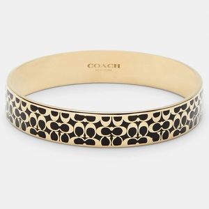 COACH Signature Enamel Bangle